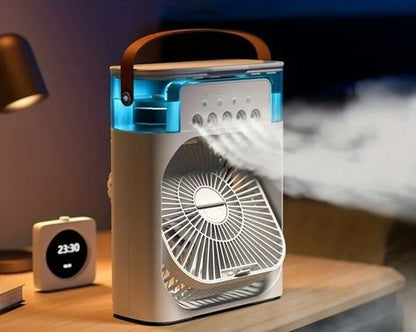3-in-1 Personal AC Pro (Mini Cooler + Humidifier + RGB Light)