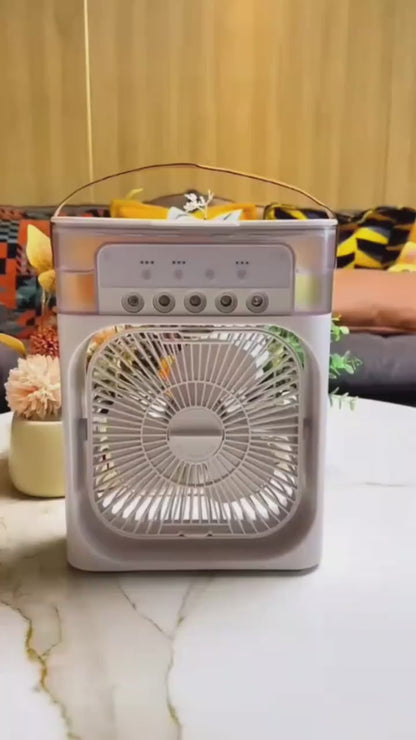3-in-1 Personal AC Pro (Mini Cooler + Humidifier + RGB Light)