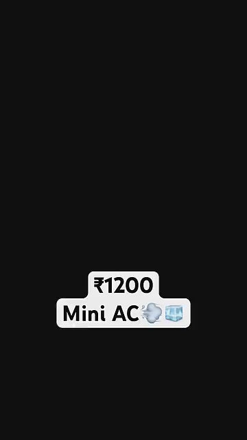 3-in-1 Personal AC Pro (Mini Cooler + Humidifier + RGB Light)